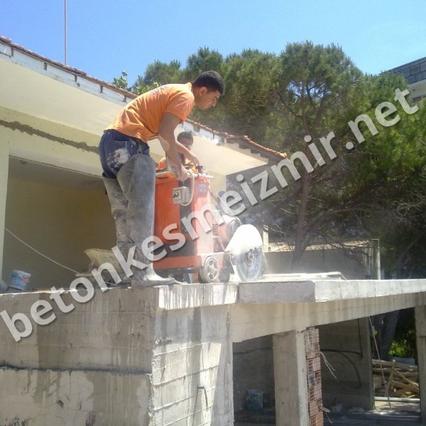 beton döşeme kesme
