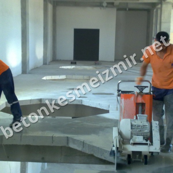 beton döşeme kesme