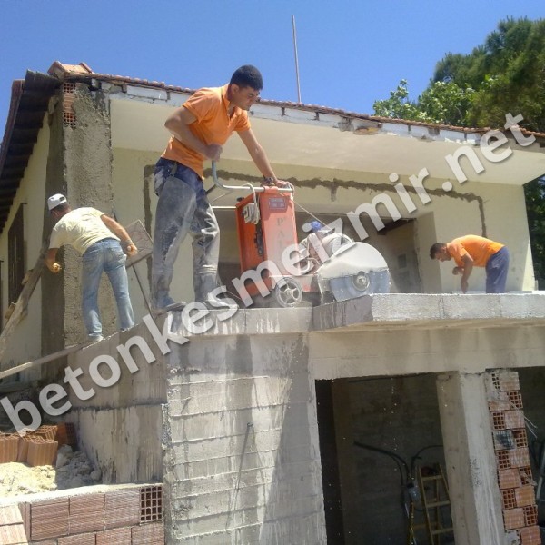beton döşeme kesme