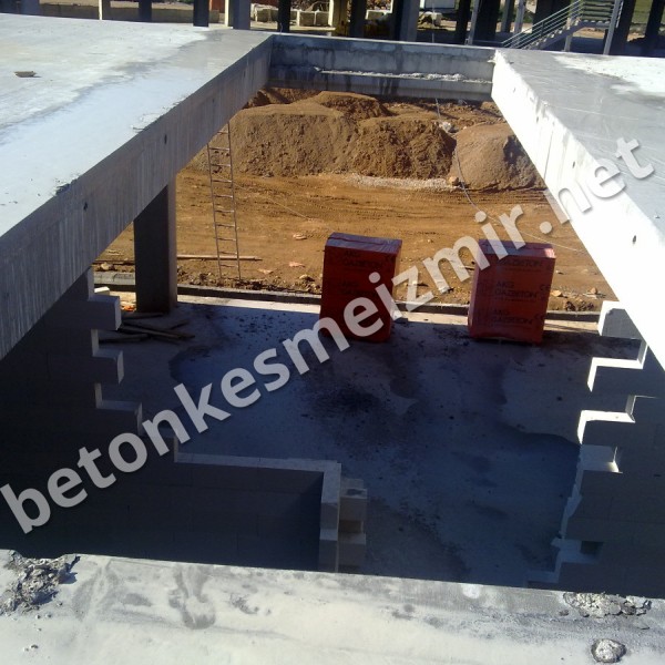 beton döşeme kesme