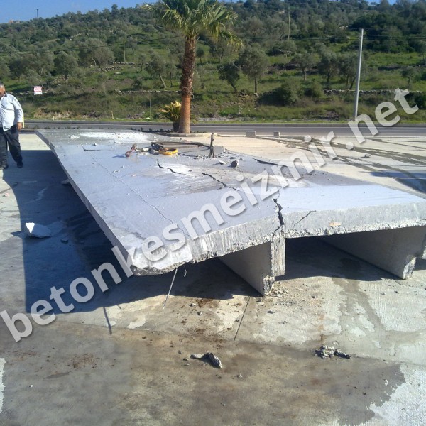 beton döşeme kesme