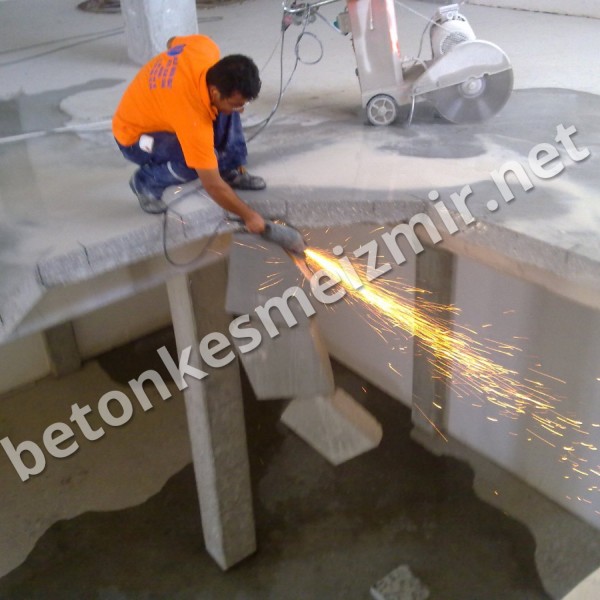 beton döşeme kesme
