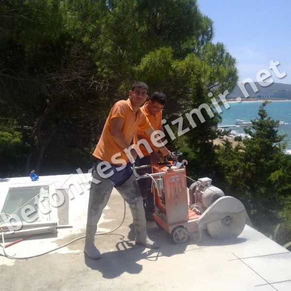 beton döşeme kesme