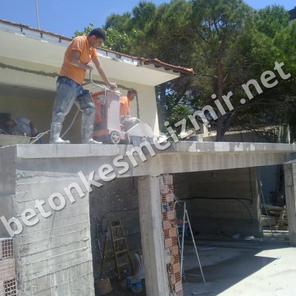 beton döşeme kesme