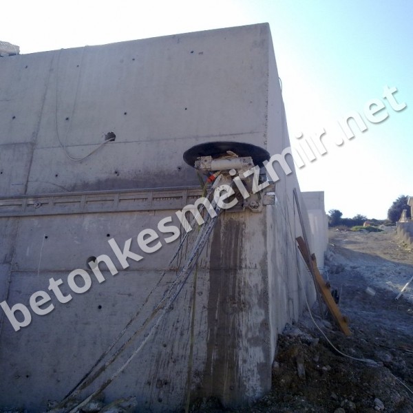 beton duvar kesme