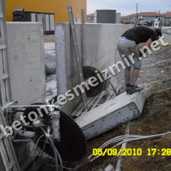 beton duvar kesme