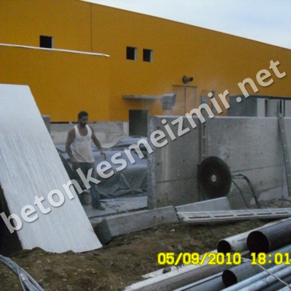 beton duvar kesme