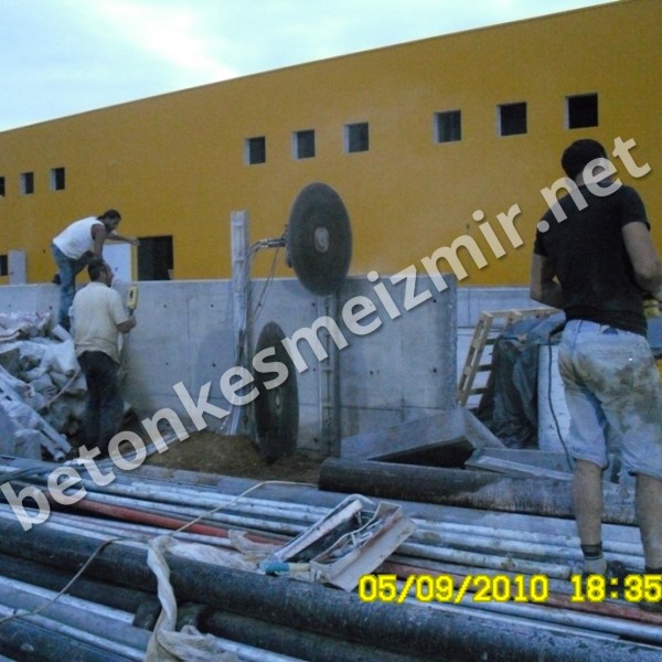 beton duvar kesme